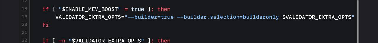 Screenshot: No, if ENABLEMEVBOOST is set to true, these flags will be added automatically.